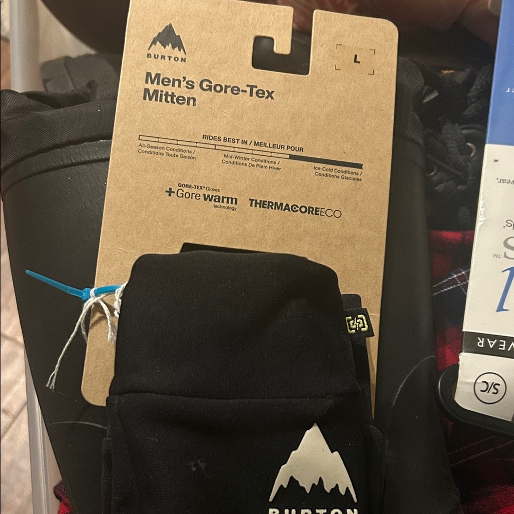 Burton Black Gore-Tex Men's glove liners